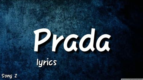 prada prada song|prada song lyrics in english.